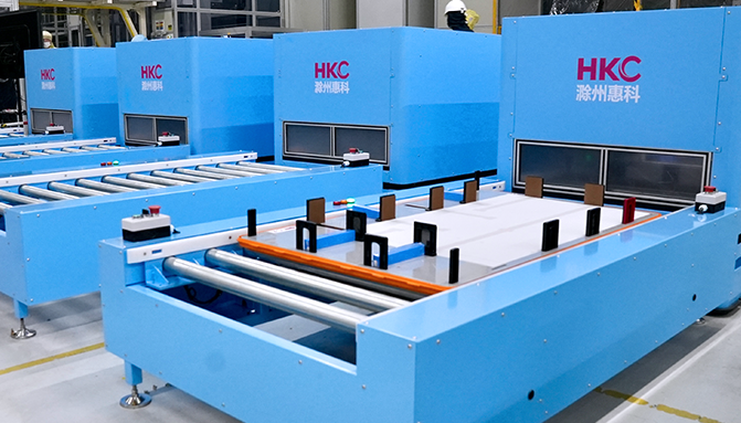 Chuzhou HKC works with SEER Robotics to build in-plant intelligent logistics to help the workshop transfer efficiently！