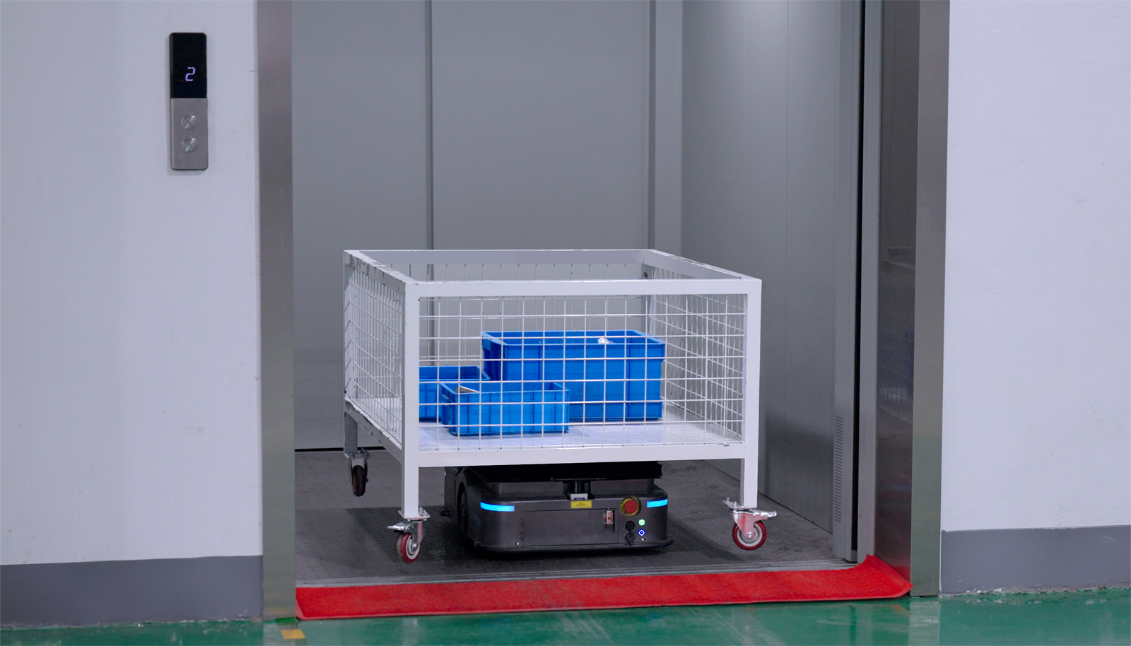 Cross-floor high-efficiency conveyance, SEER Robitics helps Tailin Medical Engineering to continue to improve efficiency