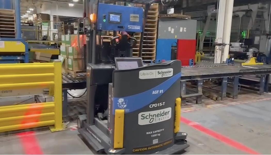 SEER Robotics Assists Schneider Electric USA in Accelerating Warehouse Transfer Automation