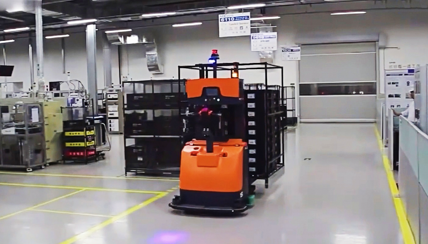 SEER Robotics Logistics Solution for Automotive Electronics Processing Workshop